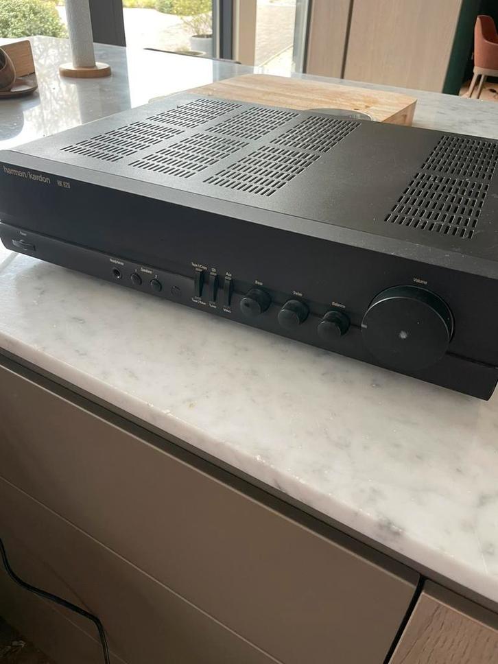 Klassieke Harman Kardon HK620 stereoversterker, Audio, Tv en Foto, Versterkers en Receivers, Zo goed als nieuw, Overige merken