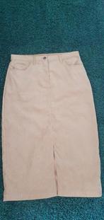 Midi corduroy rok, Maat 38/40 (M), Bonprix, Beige, Ophalen of Verzenden