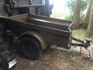 Polynorm aanhanger jeep willys nekaf daf laro 4x4 aanhanger beschikbaar voor biedingen