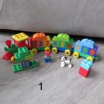 duplo getallentrein (foto 1), Kinderen en Baby's, Speelgoed | Duplo en Lego, Ophalen of Verzenden, Gebruikt, Duplo