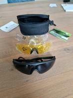 Militaire Ballistische Bril - Nauwelijks Gebruikt, Onbekend, Zwart, Overige typen, Ophalen of Verzenden