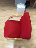 Vergaderstoelen - rood - 4 stuks, Huis en Inrichting, Stoelen, Vier, Gebruikt, Metaal, Ophalen