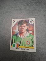 Panini sticker WK 90 Italia. Speler Ray Houghton Ierland., Hobby en Vrije tijd, Verzenden, Zo goed als nieuw, Sticker
