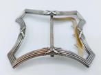 Zilveren gesp, art nouveau, Frankrijk, Antiek en Kunst, Antiek | Goud en Zilver, Verzenden, Zilver