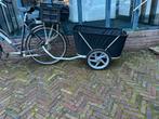 Fiets kar, Fietsen en Brommers, Fietsaccessoires | Aanhangers en Karren, Ophalen, Zo goed als nieuw, 80 kg of meer