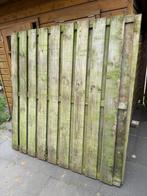 2 schuttingen totaal 340 lang en 180 hoog GRATIS, Tuin en Terras, Schuttingen, Ophalen, Gebruikt, Hout, Minder dan 3 meter