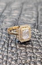 Prachtige 14karaat gouden dames ring, Nieuw, Ophalen of Verzenden, Dame, Goud