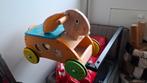 Houten Loopwagen Konijn, Ophalen, Zo goed als nieuw, Duwvoertuig
