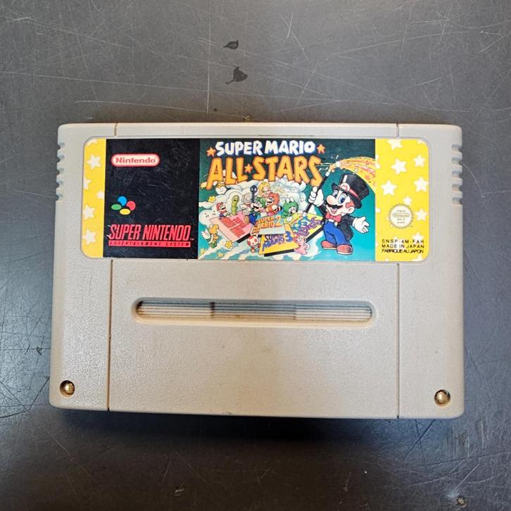 SNES Game | Super Mario All Stars [ losse cassette ], Spelcomputers en Games, Games | Nintendo Super NES, Zo goed als nieuw