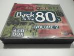 Back to the 80's de cd boxset met 4 cd's volume 2, Cd's en Dvd's, Cd's | Verzamelalbums, Boxset, Verzenden