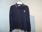 Stone Island sweatshirt donker blauw embleem borst 12Y, Verzenden, Gebruikt, Maat 158