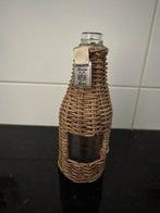 Rivièra maison rustic rattan flesje vaasje, Ophalen of Verzenden, Zo goed als nieuw