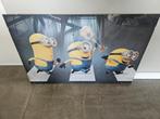 Minions poster + frame, Ophalen, Zo goed als nieuw, Foto of Poster, 75 cm of meer