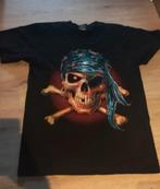 Leuk T-shirt met piraat schedel maat M, Ophalen of Verzenden, Nieuw, Maat 48/50 (M), Zwart
