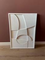 Abstract Wit Reliëf Schilderij, Ophalen