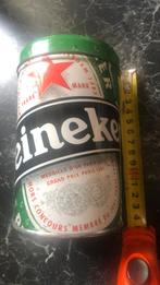 Heineken blikje 14 cm hoog, Verzamelen, Ophalen of Verzenden, Zo goed als nieuw, Heineken