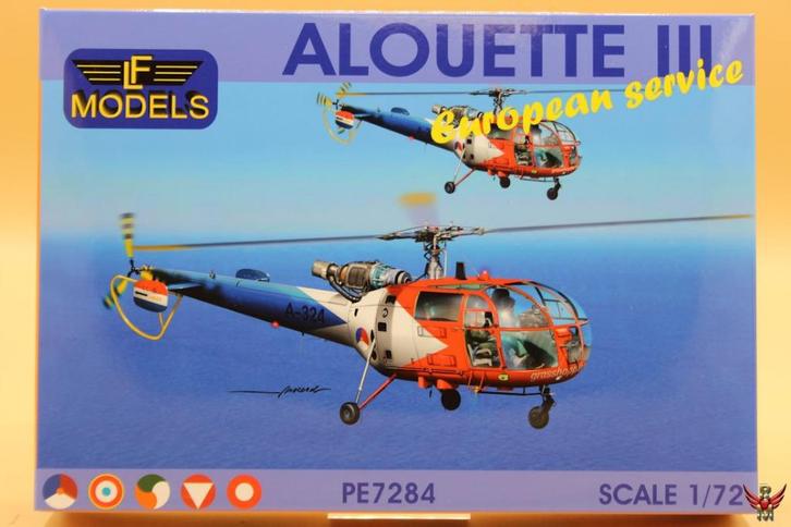 ROWASP | LF Models 1/72 Alouette III European service, Hobby en Vrije tijd, Modelbouw | Vliegtuigen en Helikopters, Nieuw, Helikopter