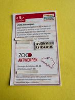 ZOO Antwerpen €5,- korting p.p., Tickets en Kaartjes, Drie personen of meer, Ticket of Toegangskaart