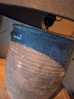 Prachtige authentieke kruiklamp van Aura Peeperkorn, Rond, Ophalen of Verzenden, Aardewerk, Minder dan 40 cm