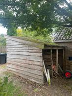 Houten schuurtje overkapping tuinhuisje, Tuin en Terras, Ophalen, 250 tot 500 cm, Schuur, Hout