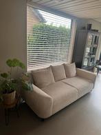 Beige Elsa 3-zits bank in goede staat, Ophalen, Gebruikt, Driepersoons, 75 tot 100 cm