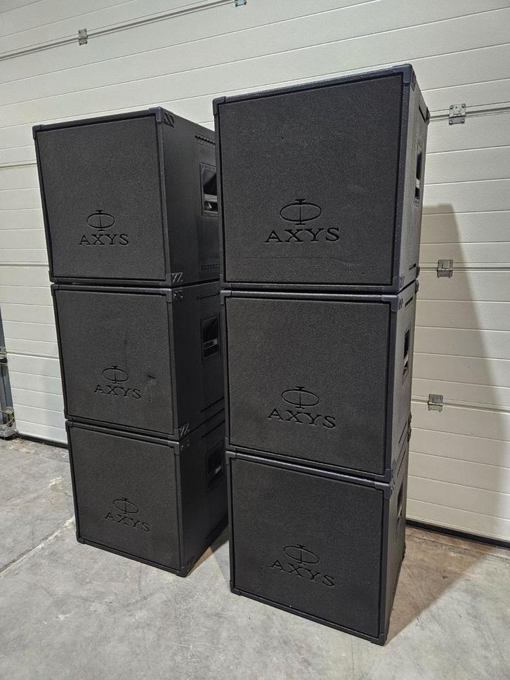 Duran audio AXYS Source G2 pa set, Audio, Tv en Foto, Luidsprekers, Gebruikt, Subwoofer, 120 watt of meer, Overige merken, Ophalen of Verzenden