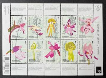 2014 vel Orchideeën uit het Gerendal NVPH V3175-3184 postfri beschikbaar voor biedingen