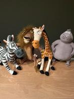 Leuke set Madagaskar knuffels, Kinderen en Baby's, Ophalen of Verzenden, Gebruikt, Overige typen