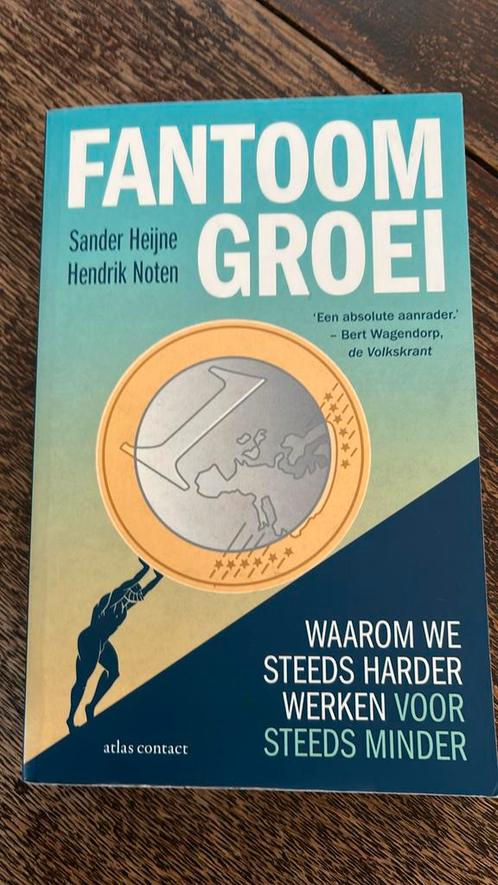 Hendrik Noten - Fantoomgroei, Boeken, Politiek en Maatschappij, Zo goed als nieuw, Maatschappij en Samenleving, Nederland, Ophalen