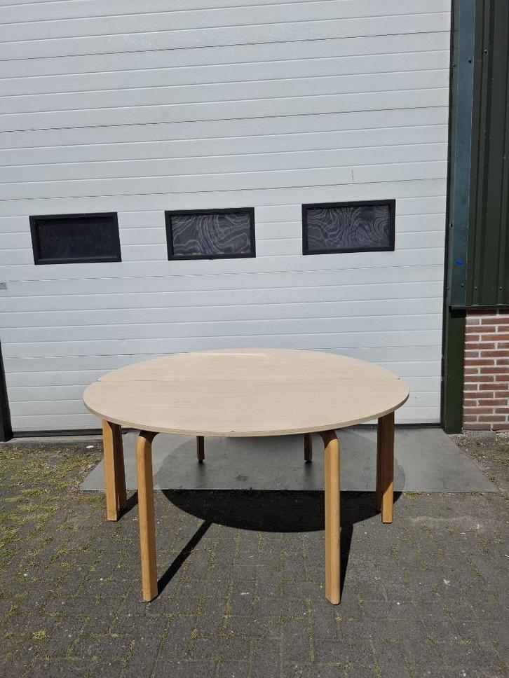 Bureau Ronde tafel  2 halve 160 cm, Huis en Inrichting, Bureaus, Gebruikt, Ophalen