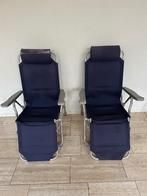 2 lichtgewicht aluminium kampeerstoelen, Ophalen, Gebruikt, Campingstoel