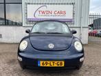 Volkswagen New Beetle Cabriolet 1.6 Airco, Auto's, Stof, Beetle (Kever), 4 cilinders, Cabriolet