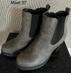 Dames laarsjes mt 37, Lage of Enkellaarzen, Ophalen of Verzenden, Zo goed als nieuw, Grijs
