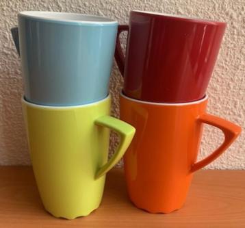 Mepal Rosti Wave: 4 bekers in 4 kleuren beschikbaar voor biedingen