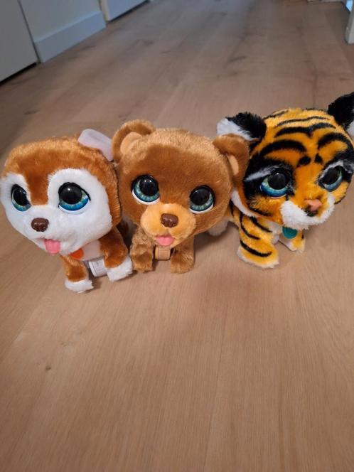 FurReal hondjes of tijger, Kinderen en Baby's, Speelgoed | Knuffels en Pluche, Zo goed als nieuw, Overige typen, Ophalen of Verzenden