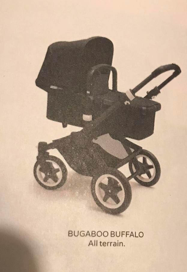 Bugaboo buffalo, Kinderen en Baby's, Kinderwagens en Combinaties, Gebruikt, Kinderwagen, Bugaboo, Met reiswieg, Verstelbare duwstang