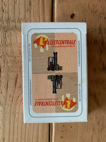 Speelkaarten Palletcentrale beschikbaar voor biedingen