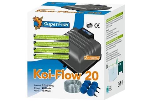 Superfish Koi-Flow 20 luchtpomp complete kit, Tuin en Terras, Vijver-toebehoren, Nieuw, Vijverpomp, Ophalen of Verzenden