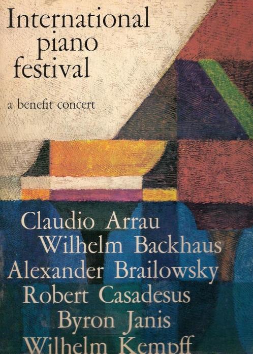 Benefit Album United Nations- Piano Festival- RARE!!, Cd's en Dvd's, Vinyl | Klassiek, Gebruikt, Classicisme, Overige typen, Overige formaten
