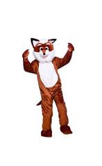 Vossen pak mascotte- kustom, Ophalen of Verzenden, Zo goed als nieuw