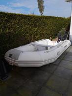 MOOIE RUBBERBOOT MET FLUISTERMOTOR, Watersport en Boten, Minder dan 70 pk, Overige merken, Ophalen of Verzenden, Aluminium