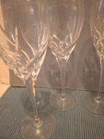 Toscane - 2 mooie kristallen witte wijn glazen, Antiek en Kunst, Antiek | Glas en Kristal, Ophalen of Verzenden