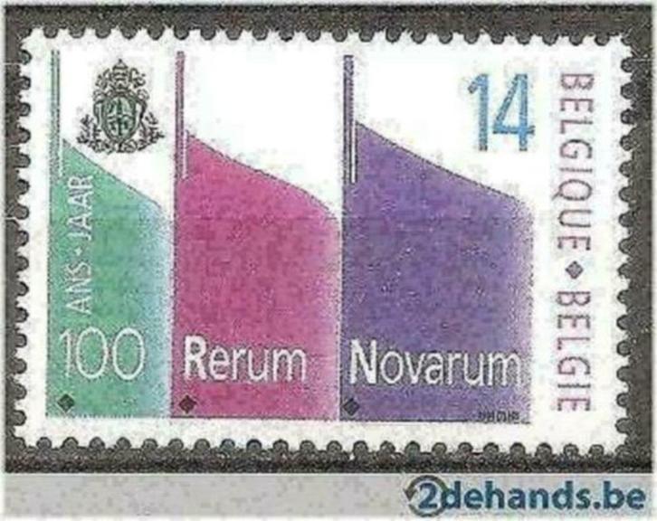 Belgie 1991 - Yvert/OBP 2408 - 100 Jaar Rerum Novarum (PF), Postzegels en Munten, Postzegels | Europa | België, Postfris, Verzenden