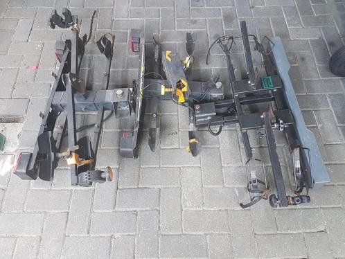 Fietsendragers fietsendrager Spinder Hawk multidrager, Auto diversen, Fietsendragers, Gebruikt, Trekhaakdrager, 2 fietsen, Brede banden