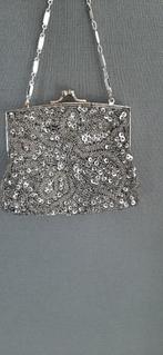Schitterend vintage antiek zilveren avondtasje, Ophalen of Verzenden, Zo goed als nieuw, Overige kleuren, Avondtasje