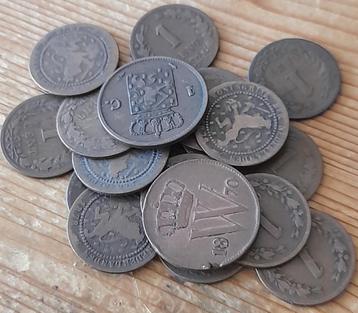 Nederland Willems centen en leeuwen centen los te koop beschikbaar voor biedingen
