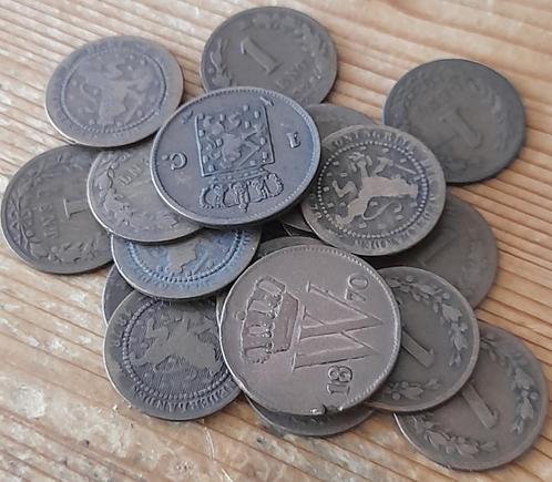 Nederland Willems centen en leeuwen centen los te koop, Postzegels en Munten, Munten | Nederland, Losse munt, 1 cent, Koningin Wilhelmina