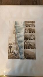 Oude zeefdruk, Antiek en Kunst, Ophalen of Verzenden