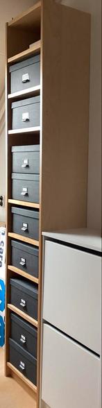 Billy boekenkast berken 40 cm breed met opzetdeel, Huis en Inrichting, Kasten | Boekenkasten, Ophalen, Met plank(en), Minder dan 50 cm