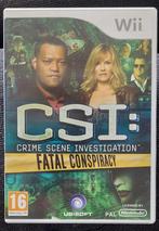 [Wii] CSI: Crime Scene Investigation Fatal Conspiracy, Avontuur en Actie, 1 speler, Ophalen of Verzenden, Zo goed als nieuw